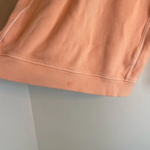 Tommy Bahama orange quarter zip pullover medium
